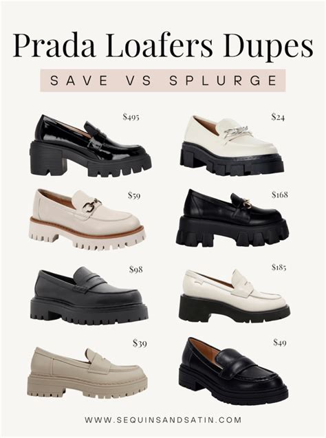 prada loafers dupes|fila prada look alike.